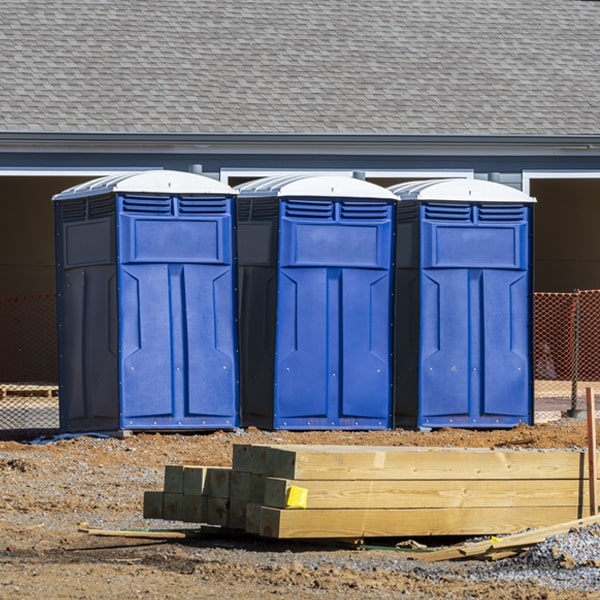 how do you ensure the porta potties are secure and safe from vandalism during an event in Wildwood